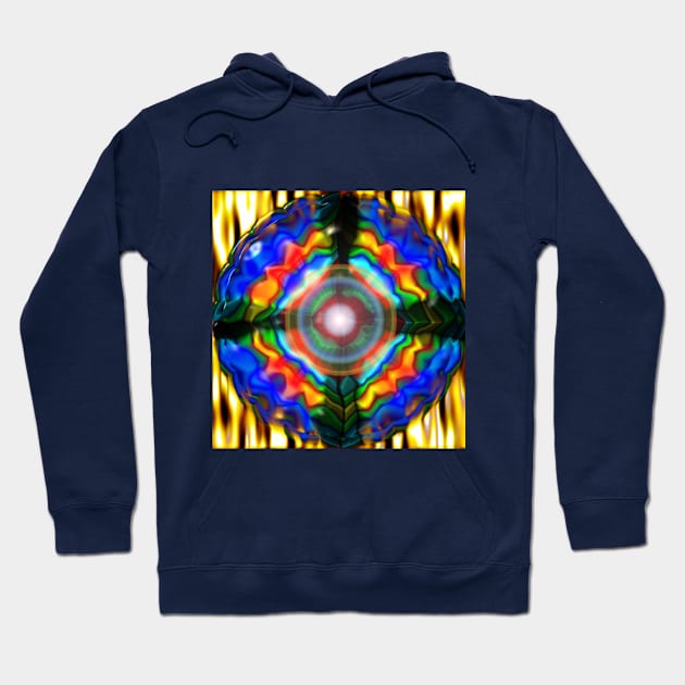 Holy Opal Cross Jewel Hoodie by Phoenixxx1974